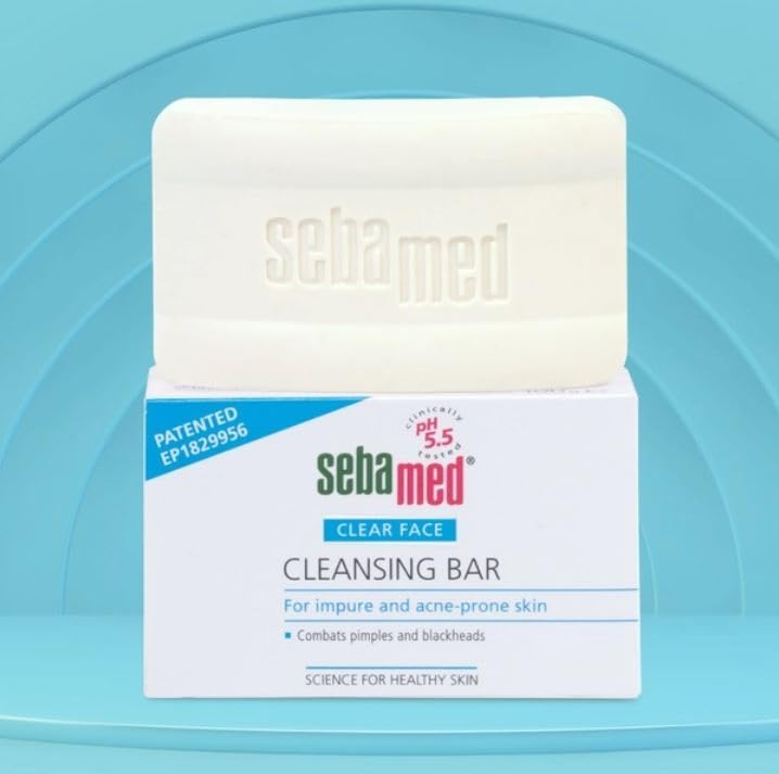 Sebamed Clear Face Cleansing Bar, 100 gm - Image 5